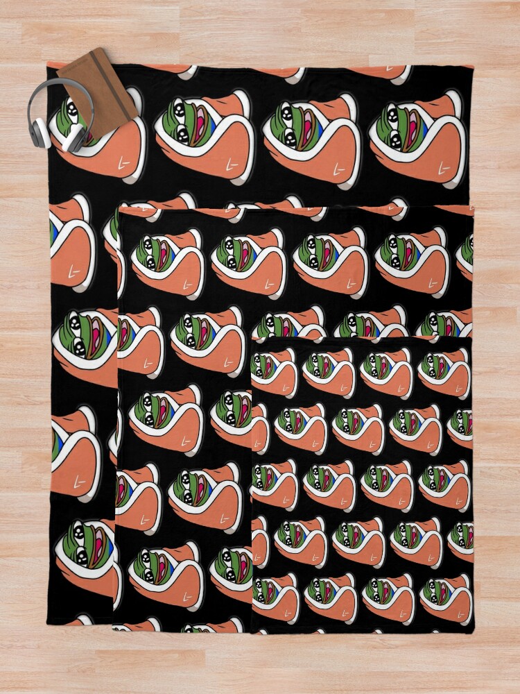 Peepo Blanket - pepeblanket pepega twitch discord frog Pin by