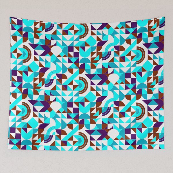 Item preview, geometric colorful patterns conceptual Art - Abstract Neo Geo graphic design designed and sold by Design Repo.