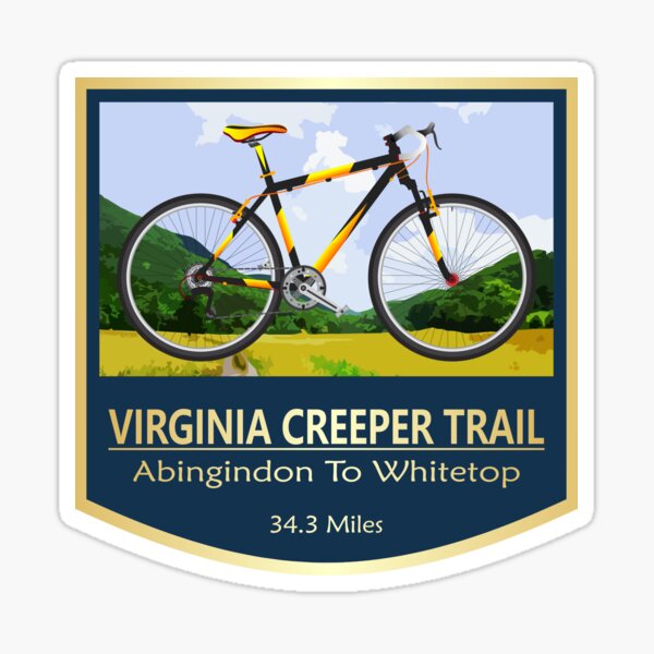 Item preview, Virginia Creeper Trail (bike2) 2 designed and sold by curranmorgan.