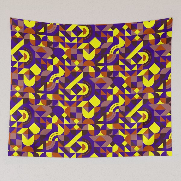 Item preview, geometric colorful patterns conceptual Art - Abstract Neo Geo graphic design designed and sold by Design Repo.
