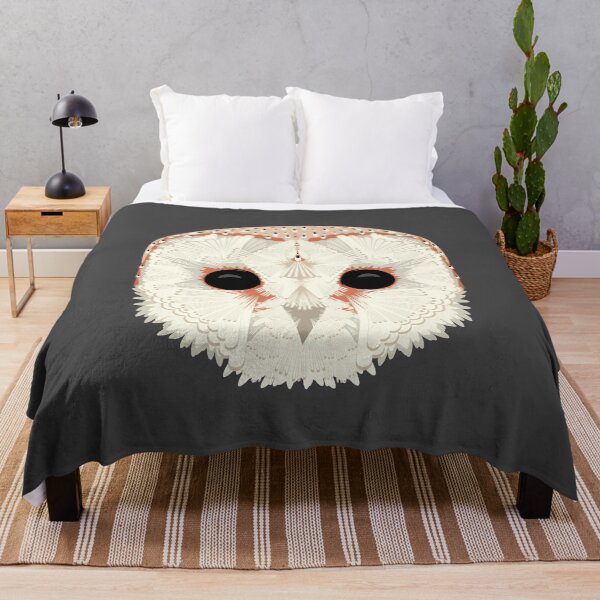 Item preview, Barn Owl - Medium Gray designed and sold by Elisa Yinh Creative.