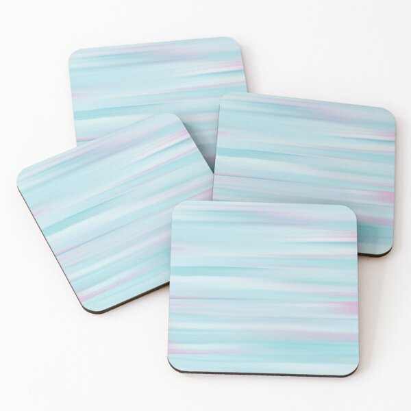 Item preview, Watercolor Blue and Pink Stripes designed and sold by designsbyjuliee.