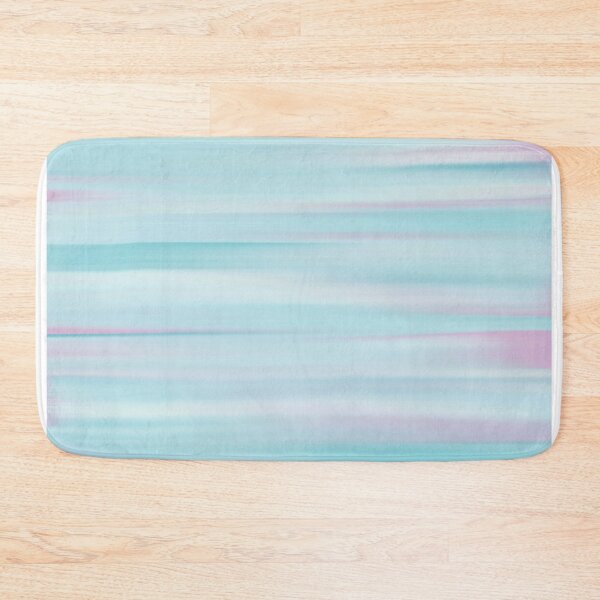 Item preview, Watercolor Blue and Pink Stripes designed and sold by designsbyjuliee.