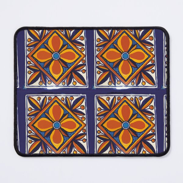 Item preview, Yellow star talavera tile typical hand painted mosaic ceramic designed and sold by T-Mex.