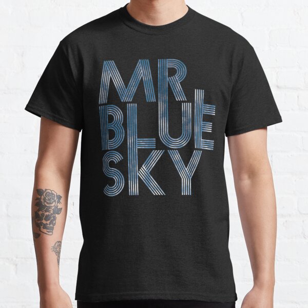 Mr. Blue Sky T-Shirt black t shirts Short sleeve black t shirts for men