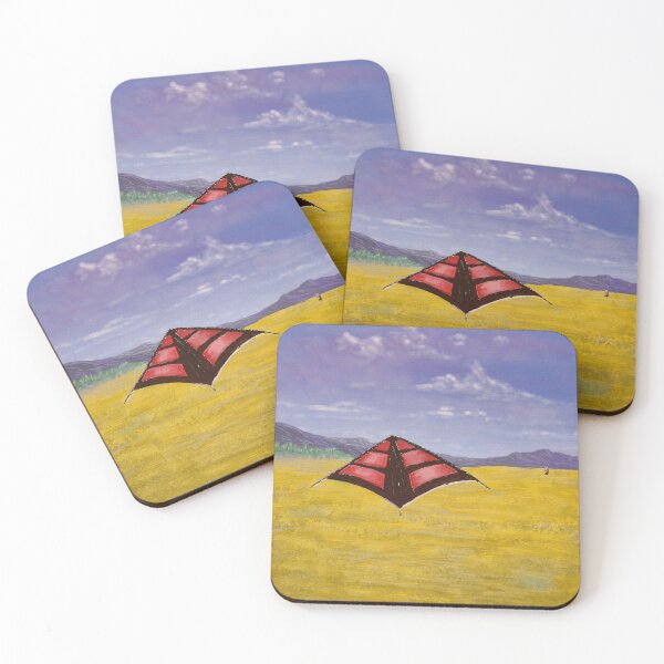 Item preview, Flying a kit in a field  designed and sold by JLFInspArt.