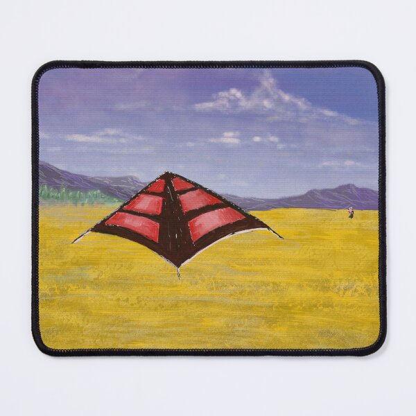 Item preview, Flying a kit in a field designed and sold by JLFInspArt.