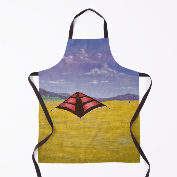 Item preview, Flying a kit in a field designed and sold by JLFInspArt.