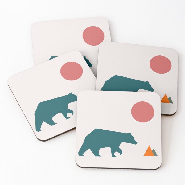 Item preview, Bear walking on mountain designed and sold by Saumik-Z.