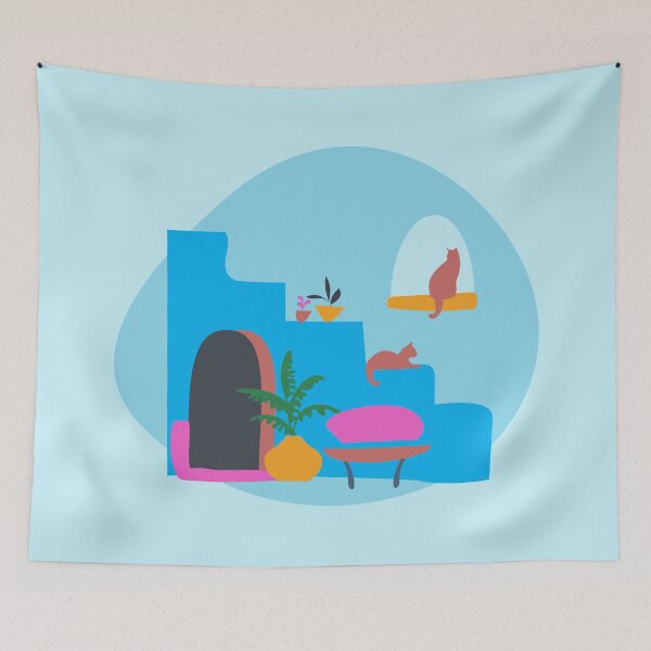 Item preview, Cats House Room Window designed and sold by Anna Lemos.