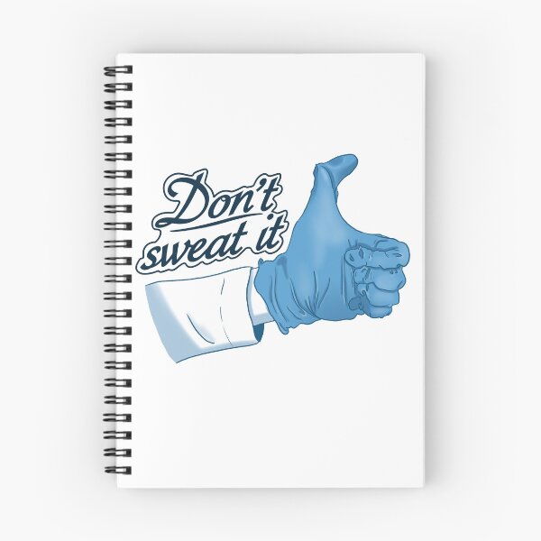 Item preview, Dont sweat it (blue) designed and sold by Science Lab Designs.
