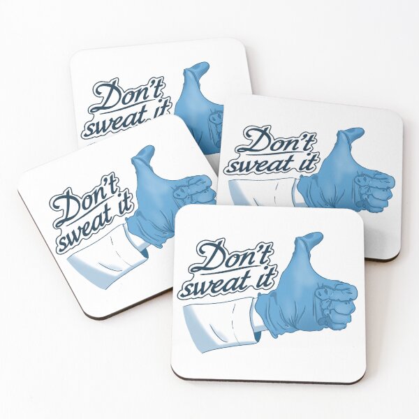 Item preview, Dont sweat it (blue) designed and sold by Science Lab Designs.