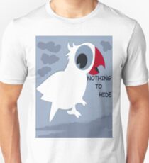 Nothing To Hide! - Bird T-Shirt - NZ Unisex T-Shirt