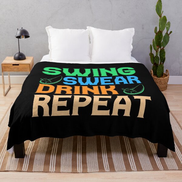 Item preview, Swing Swear Drink Repeat designed and sold by OfficeFortune.