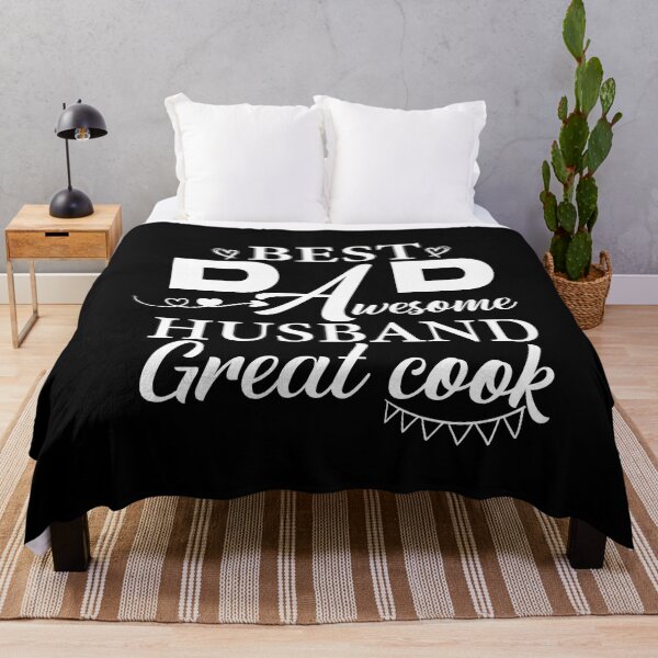 Item preview, Happy Fathers Day,best dad awesome husband great cook,celebrating the fatherhood designed and sold by CHOOSEYOURS SHOP.