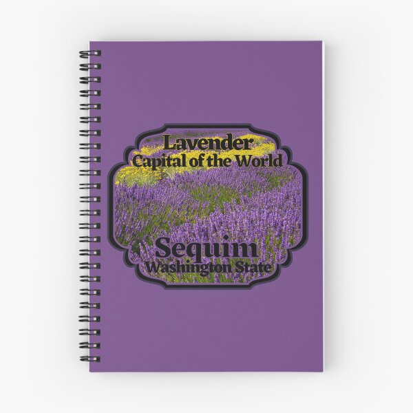 Item preview, Sequim Lavender Capitol of the World.  Washington State. Pacific Northwest designed and sold by Kona Linda.