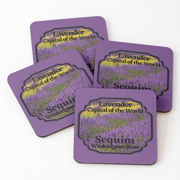 Item preview, Sequim Lavender Capitol of the World.  Washington State. Pacific Northwest designed and sold by Kona Linda.