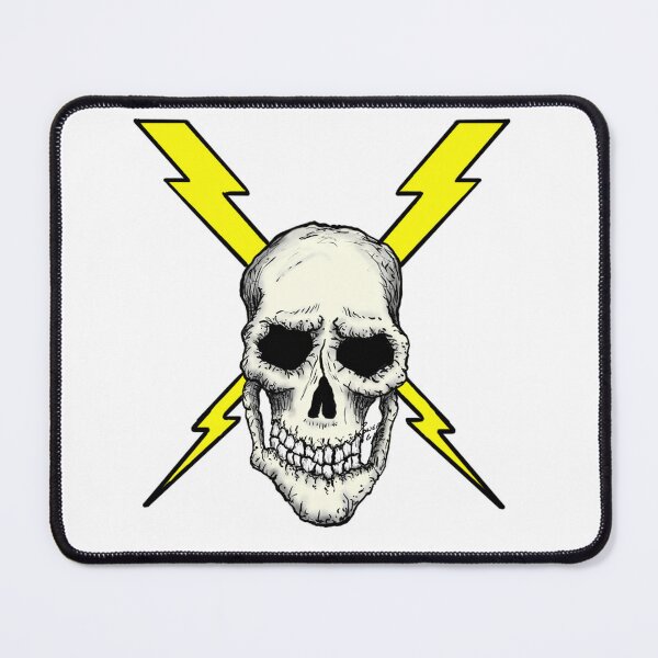 Item preview, Lightning Skull (2x) designed and sold by DanielPowers.