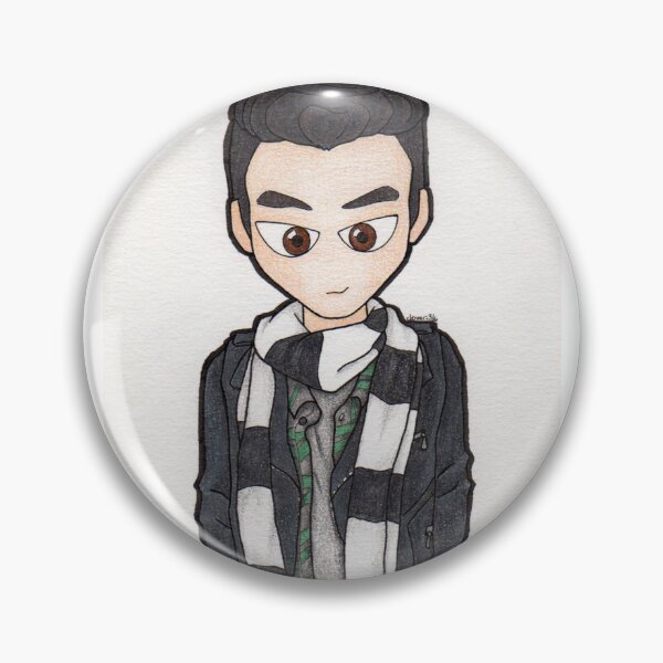 Item preview, Kim Woo Bin, chibi Choi Young Do. designed and sold by AilurusDraws.