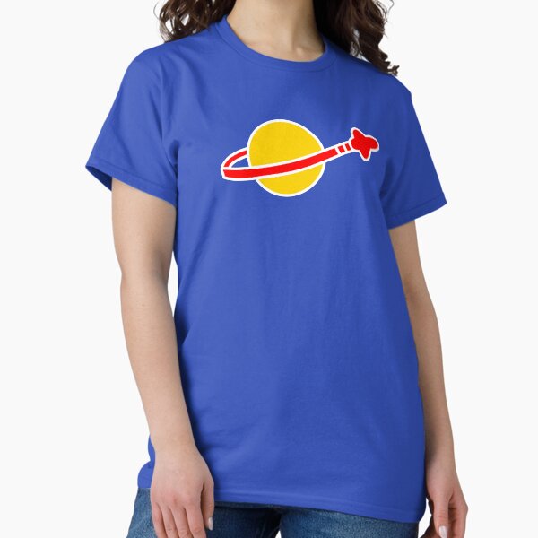 Vista previa del artículo con la obra «Logotipo del astronauta Benny», diseñado y vendido por Binky Studio.