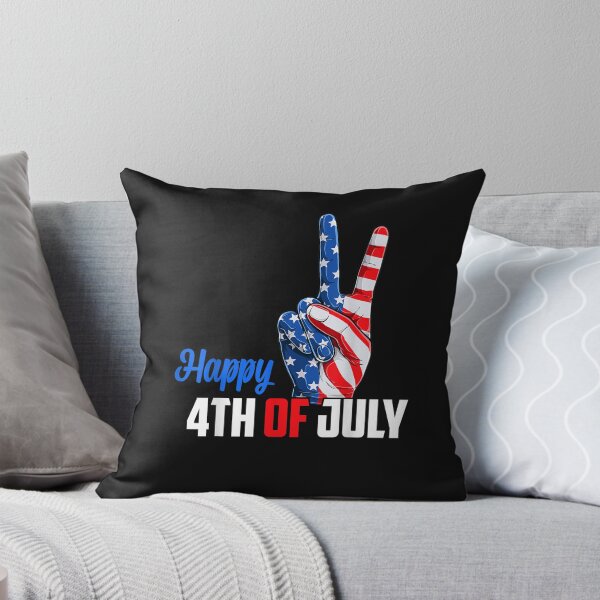 Item preview, Happy 4th of July Peace America Independence Day Patriot USA T-Shirt designed and sold by Kanter-Gabay.