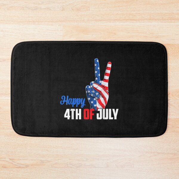 Item preview, Happy 4th of July Peace America Independence Day Patriot USA T-Shirt designed and sold by Kanter-Gabay.