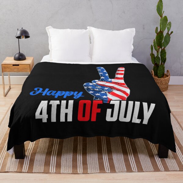 Item preview, Happy 4th of July Peace America Independence Day Patriot USA T-Shirt designed and sold by Kanter-Gabay.