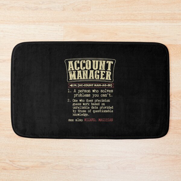 Item preview, Account Manager Badass Definition Funny Gift designed and sold by aryagiri.