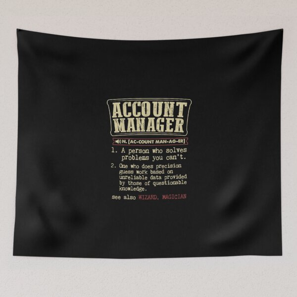 Item preview, Account Manager Badass Definition Funny Gift designed and sold by aryagiri.