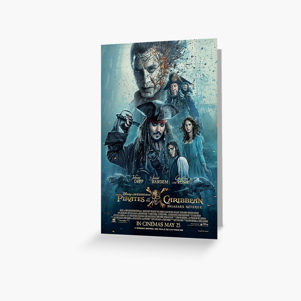 PIRATES OF THE CARIBBEAN DEAD MEN TELL NO TALES Collectible Ticket/Movie Card