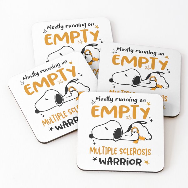 Item preview, Mostly Running on Empty Multiple Sclerosis Warrior designed and sold by Wlsnpeggy.
