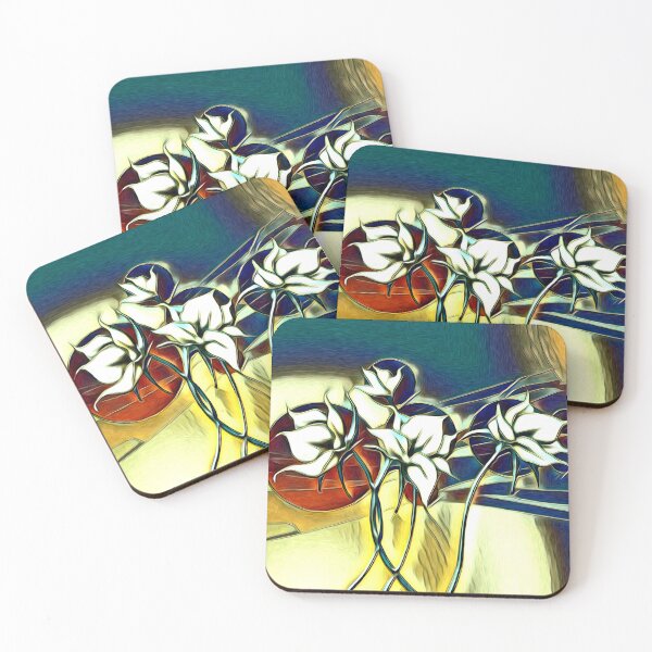 Item preview, Abstract floral painting designed and sold by FGCART.
