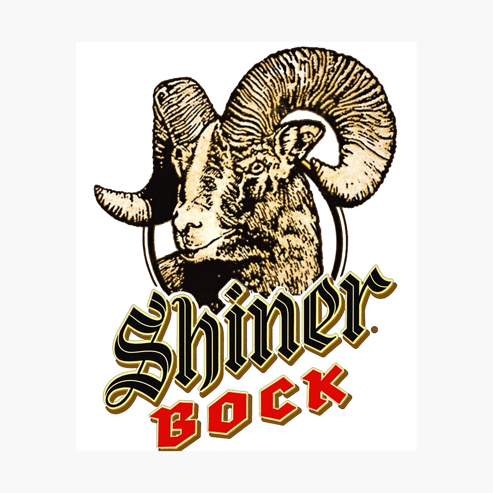 Vintage Shiner-Bock-Beer-Shiner-Texas Logo T-Shirt Active T-Shirt