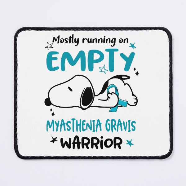 Item preview, Mostly Running on Empty Myasthenia Gravis Warrior designed and sold by Wlsnpeggy.
