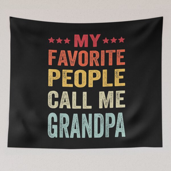 Item preview, Mens My Favorite People Call Me Grandpa Funny Father's Day Gift T-Shirt designed and sold by Kanter-Gabay.