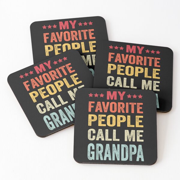 Item preview, Mens My Favorite People Call Me Grandpa Funny Father's Day Gift T-Shirt designed and sold by Kanter-Gabay.