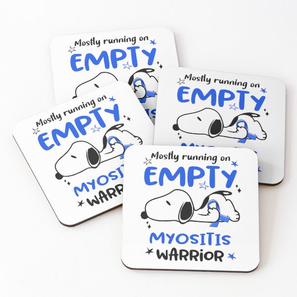 Item preview, Mostly Running on Empty Myositis Warrior designed and sold by Wlsnpeggy.