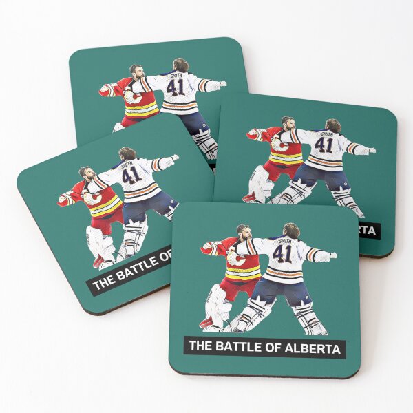 Item preview, Battle Of Alberta-Goalie Fight     designed and sold by EvansTracey.