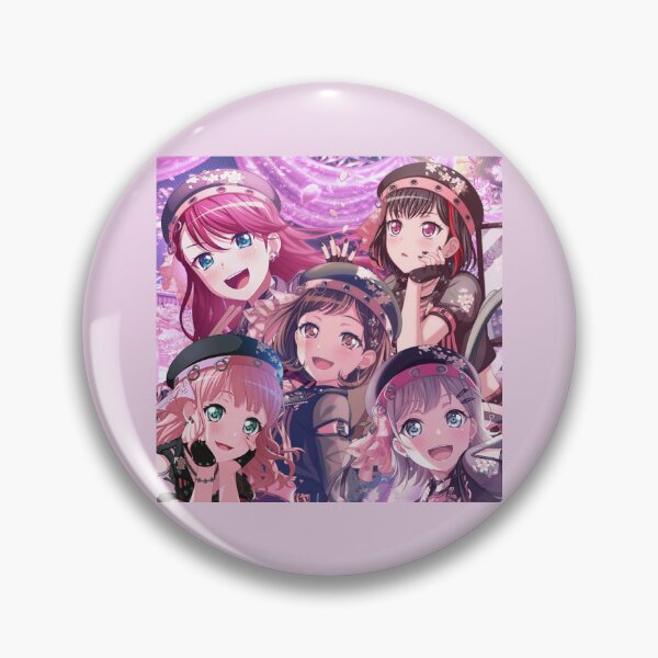 Item preview, BanG Dream Bandori Moca Tsugumi Ran Tomoe Himari Full Blooming After School Edit designed and sold by Galileo Majors.