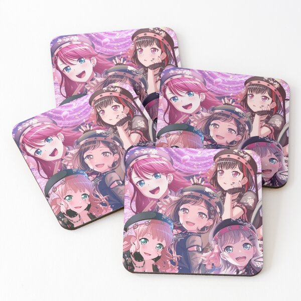 Item preview, BanG Dream Bandori Moca Tsugumi Ran Tomoe Himari Full Blooming After School Edit designed and sold by Galileo Majors.
