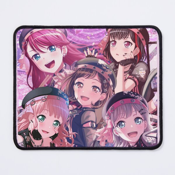 Item preview, BanG Dream Bandori Moca Tsugumi Ran Tomoe Himari Full Blooming After School Edit designed and sold by Galileo Majors.