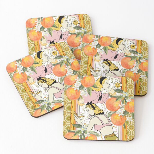 Item preview, Vintage women & retro oranges designed and sold by NeonxHeart.