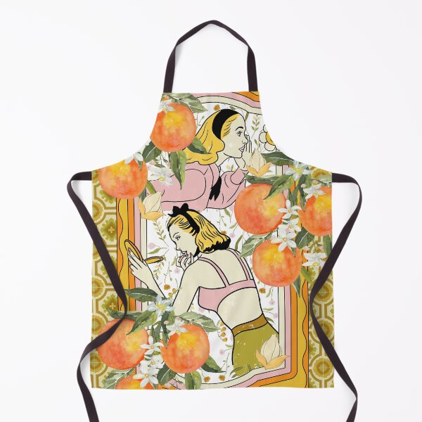 Item preview, Vintage women & retro oranges designed and sold by NeonxHeart.