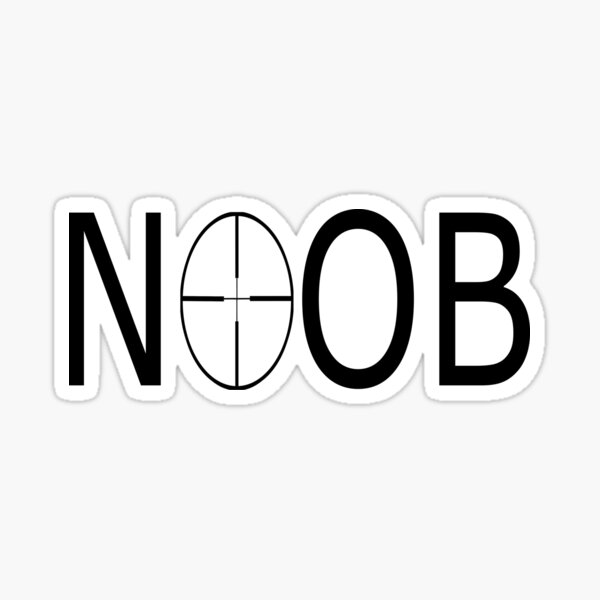 Noob Noobs Stickers Redbubble - rusty noob for inoobe yt roblox