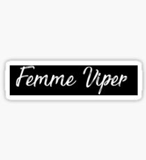 Femme Viper Sticker