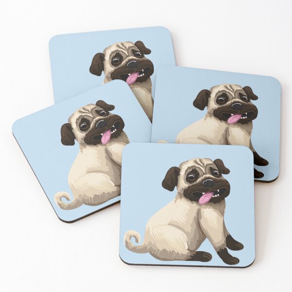Item preview, Derpy Pug  designed and sold by erinfrizzell.