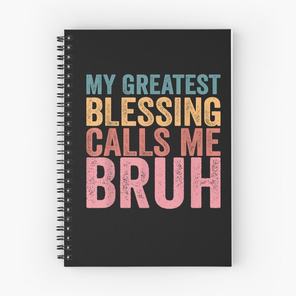 Item preview, My Greatest Blessing Calls Me Bruh T-Shirt designed and sold by Kanter-Gabay.