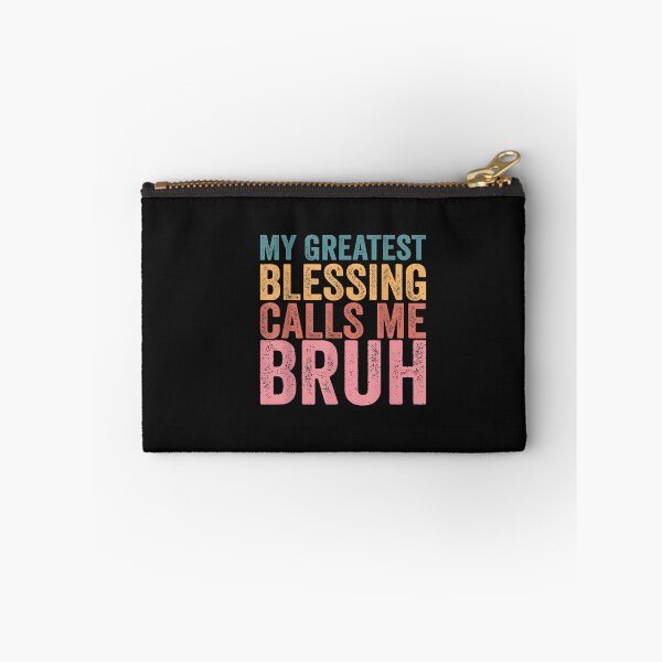 Item preview, My Greatest Blessing Calls Me Bruh T-Shirt designed and sold by Kanter-Gabay.