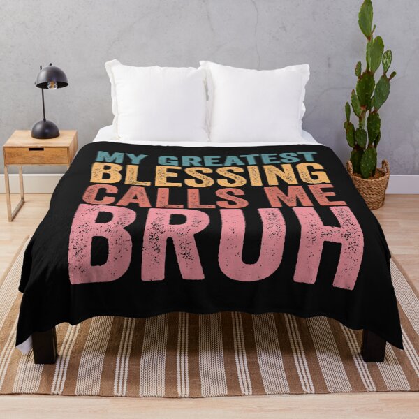 Item preview, My Greatest Blessing Calls Me Bruh T-Shirt designed and sold by Kanter-Gabay.