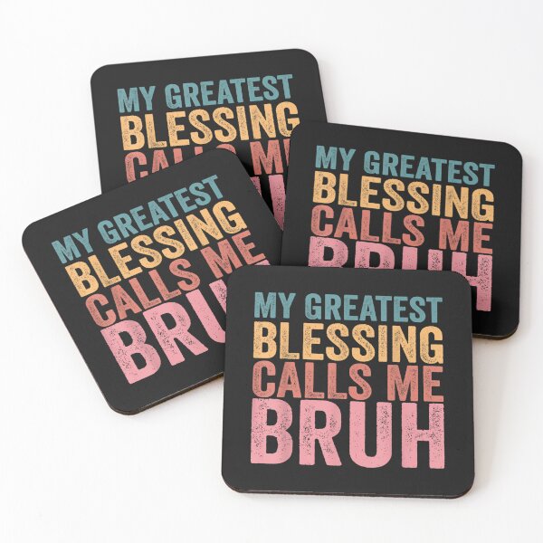 Item preview, My Greatest Blessing Calls Me Bruh T-Shirt designed and sold by Kanter-Gabay.